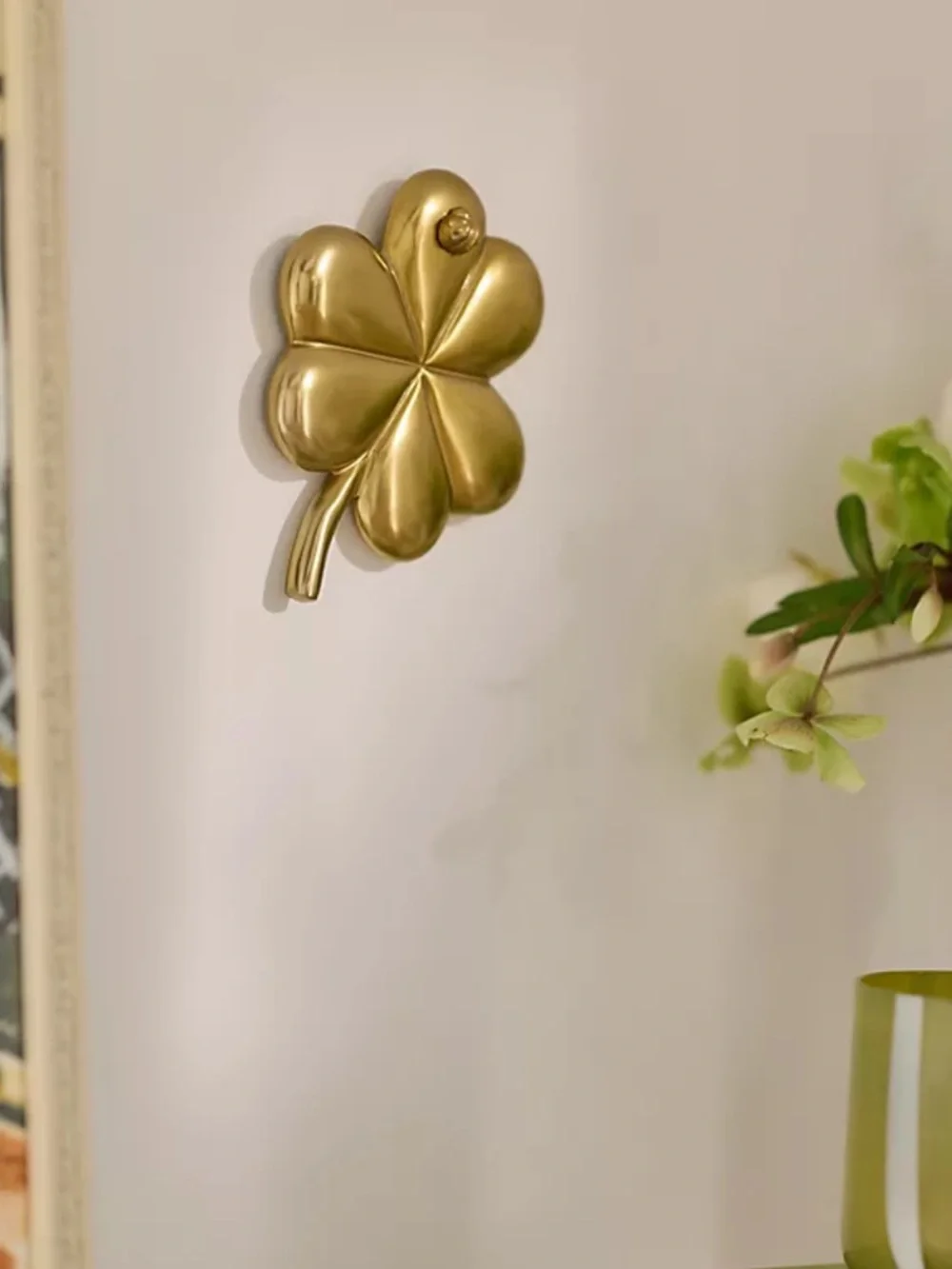 Gold Four-Leaf Clover Gallery Wall Decor